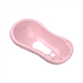 Αντιολισθητική μπανιέρα 84 cm /με αποστράγγιση/ LITTLE STARS Pink